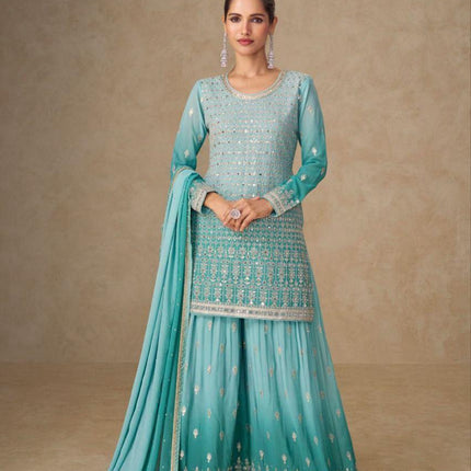 Sharara Suit - Rosepetals Luxe