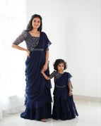 Navy Blue / Mom XL (42)