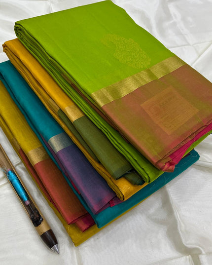 Kanchipuram Pure Silk Saree | Silk Mark Certified | Rosepetals Luxe