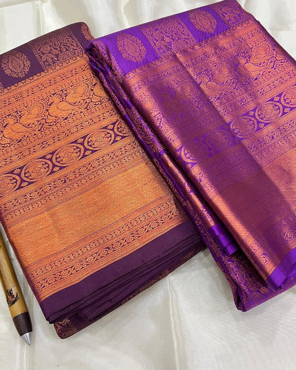 Kanchipuram Pure Silk Bridal Saree | Silk Mark Certified