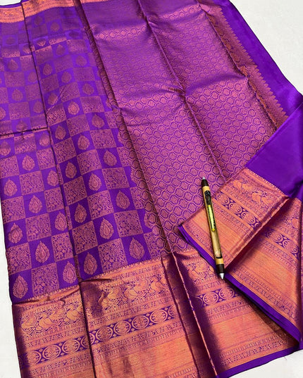Kanchipuram Pure Silk Bridal Saree | Silk Mark Certified
