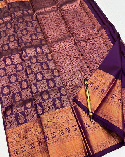 Kanchipuram Pure Silk Bridal Saree | Silk Mark Certified