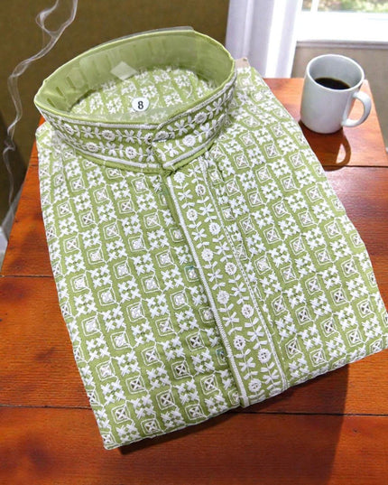 Boys’ Cotton Chikankari Kurta with Pajama Set | Perfect Festive Collection - Rosepetals Luxe
