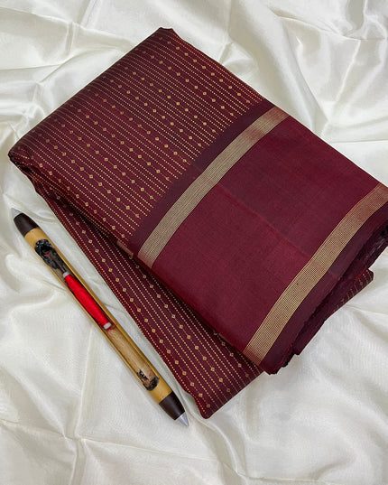 Kanchipuram Handloom Pure Silk Saree | Silk Mark Certified - Rosepetals Luxe