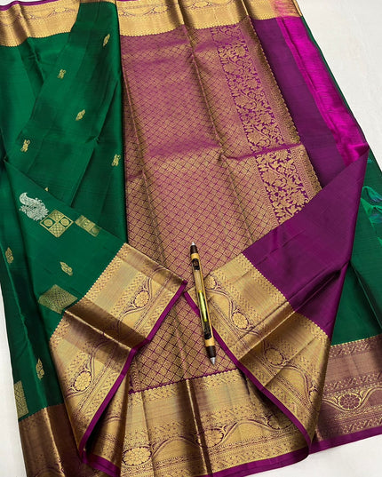 Kanchipuram Handloom Pure Silk Saree | Bridal Collection