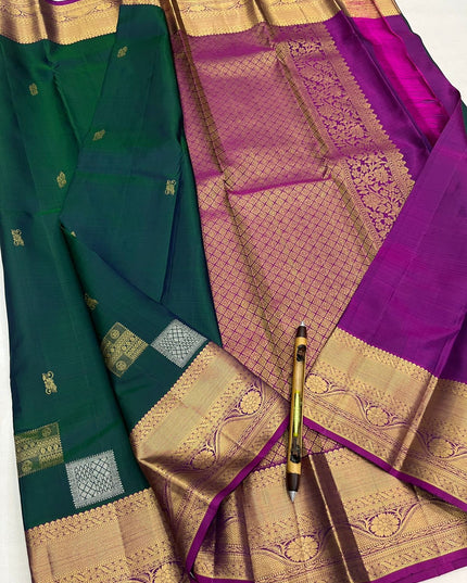 Kanchipuram Handloom Pure Silk Saree | Bridal Collection