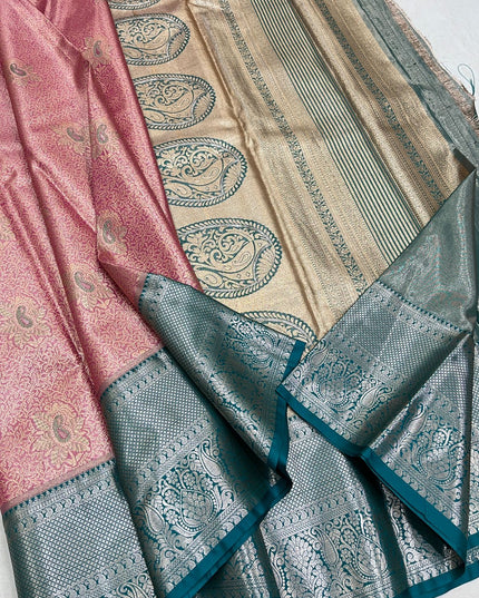 Kanchipuram Luxe Silk Saree | Tissue Silk Colour Collection