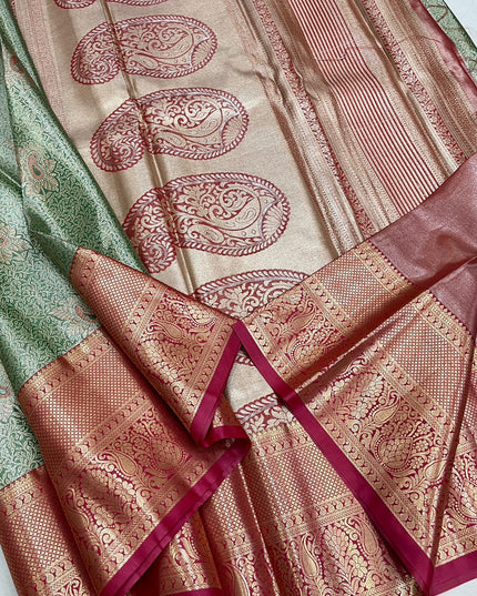 Kanchipuram Luxe Silk Saree | Tissue Silk Colour Collection