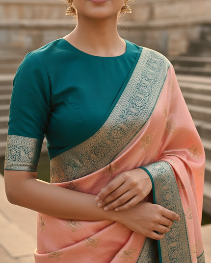 Kanchipuram Luxe Silk Saree | Tissue Silk Colour Collection