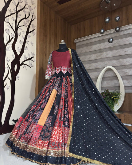 Cotton Kurta & Lehenga Couple Combo – Both Outfits Included - Rosepetals Luxe