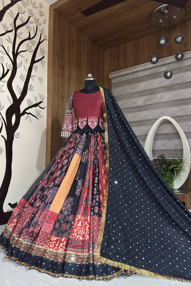 Cotton Kurta & Lehenga Couple Combo – Both Outfits Included - Rosepetals Luxe