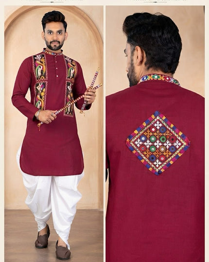 Cotton Kurta & Lehenga Couple Combo – Both Outfits Included - Rosepetals Luxe