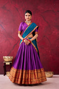 Purple-Teal Blue / Free Size