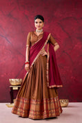 Brown-Maroon / Free Size