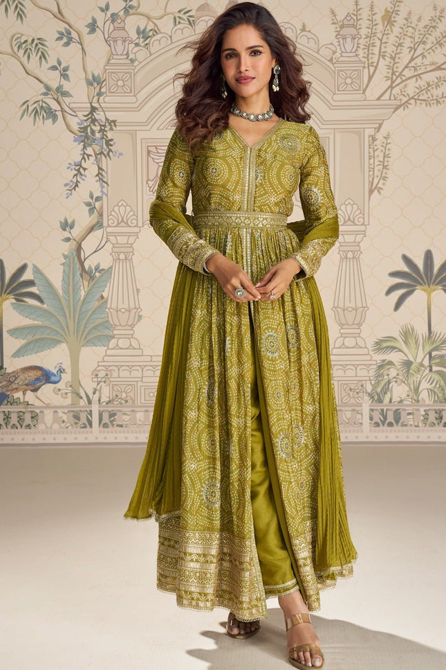 Anarkali Gown Full Length | Sequin Work | Rosepetals Luxe