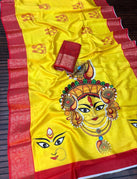 Yellow/Red - Goddess Face