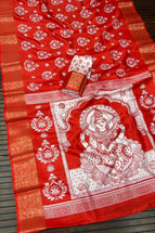 Red - Lakshmi Print