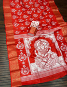 Red - Lakshmi Print