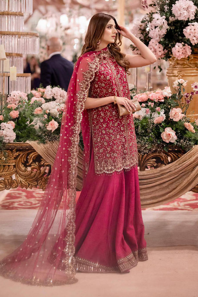 Heavy Chinon Silk Kurti Palazzo Dupatta Set | Sequins & Zari Embroidery | Festive 3-Piece - Rosepetals Luxe