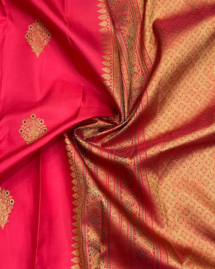Kanchipuram Handloom Pure Silk Saree | Unique Bridal Collection - Rosepetals Luxe