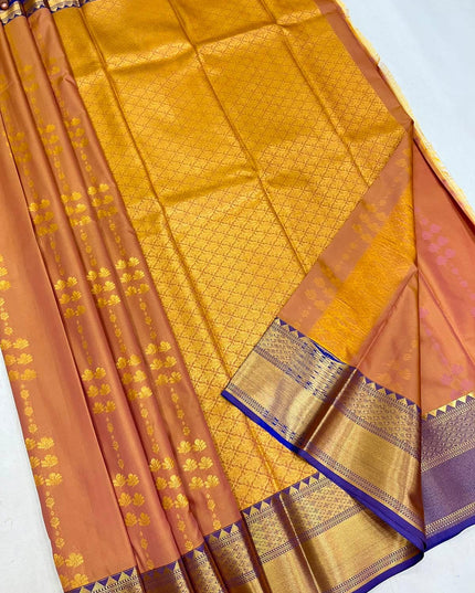 Kanchipuram Luxe Silk Saree - Rosepetals Luxe