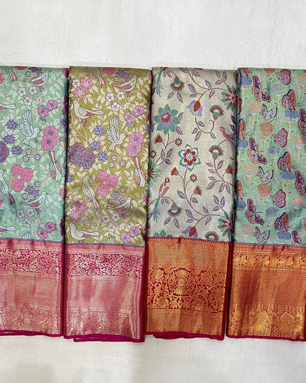 Kanchipuram Luxe Silk Saree — Elegance Weave Collection | Rosepetals Luxe - Rosepetals Luxe