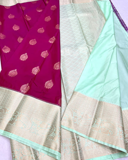 Kanchipuram Luxe Silk Saree | Festive & Wedding Wear - Rosepetals Luxe