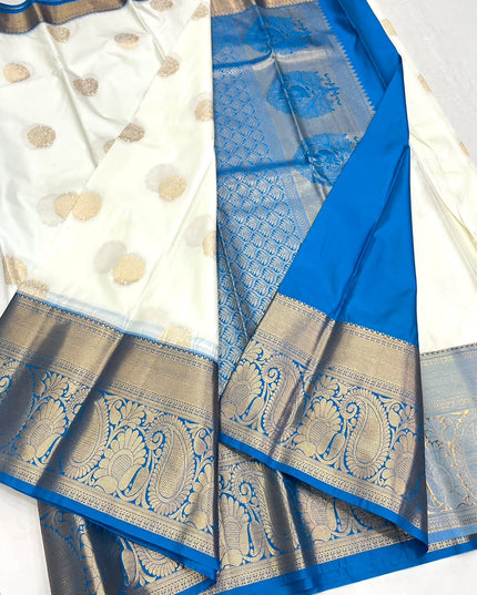 Kanchipuram Luxe Silk Saree | Festive & Wedding Wear - Rosepetals Luxe
