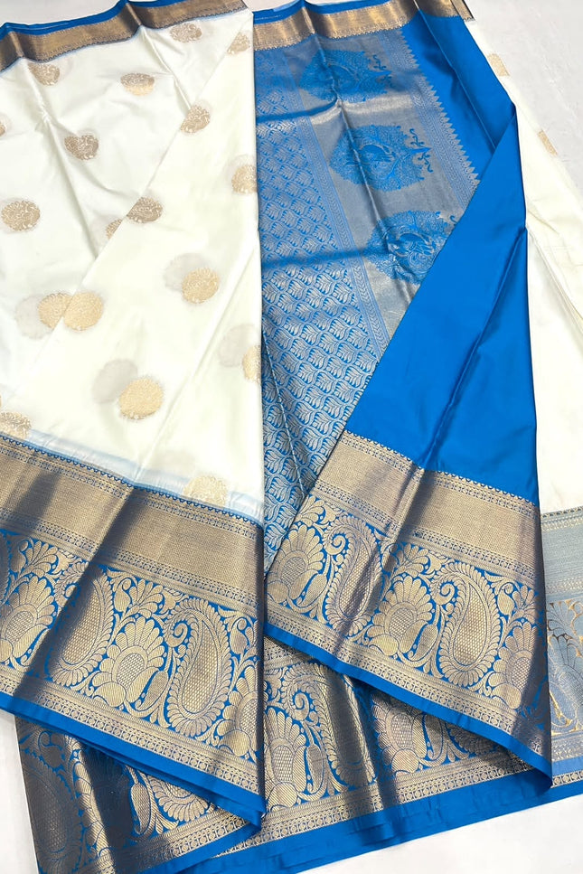 Kanchipuram Luxe Silk Saree | Festive & Wedding Wear - Rosepetals Luxe