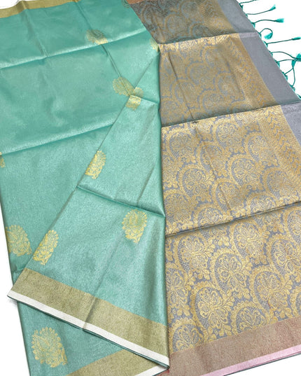 Kanchipuram Luxe Silk Saree | Tissue Soft Collection | Festive Wear - Rosepetals Luxe