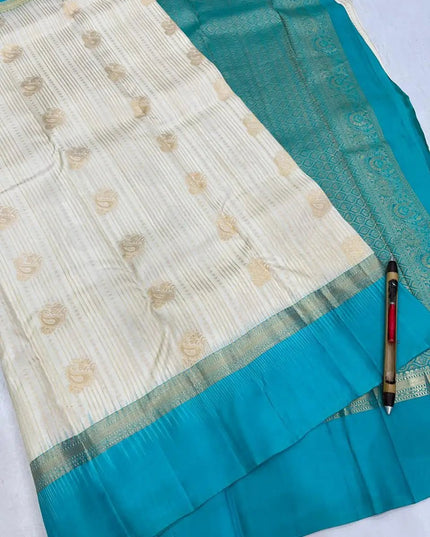 Kanchipuram Pure Silk Saree | Silk Mark Certified - Rosepetals Luxe