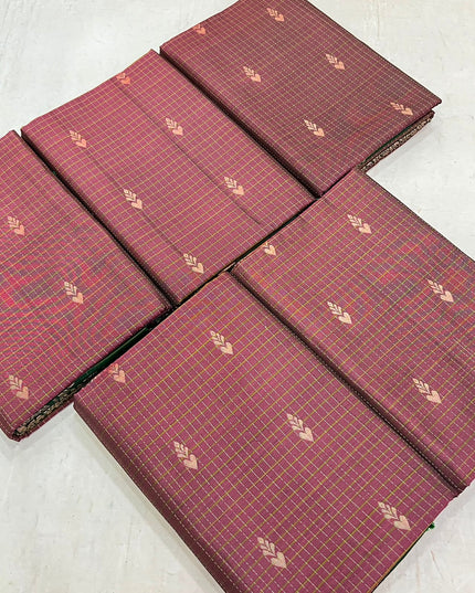 Kanchipuram Soft Silk Saree | Vairavoosi Temple Border | Zari Weave - Rosepetals Luxe