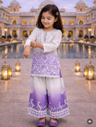 White/Purple / 3-5 years