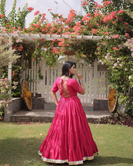 Kora Cotton Kutchi Patchwork Lehenga Choli Set | Navratri Garba Dandiya | 12 Metre Flare - Rosepetals Luxe