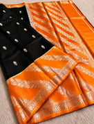 Black/Orange