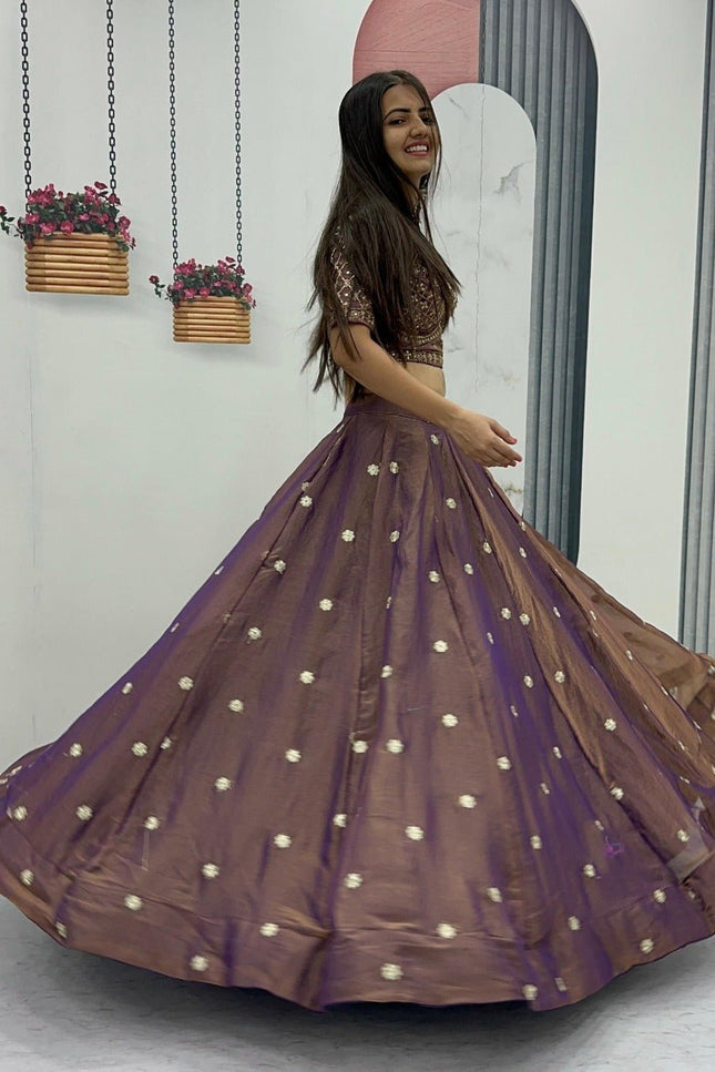 New Trendy Lehenga Choli With Heavy Embroidery | Perfect For Festive And Ethnic Wear - Rosepetals Luxe