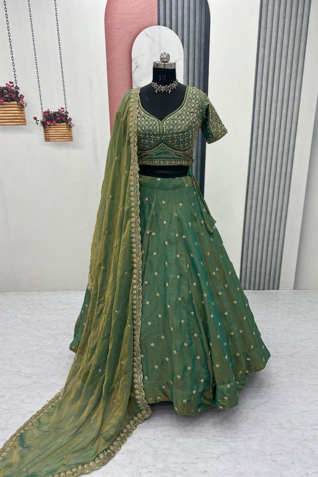 New Trendy Lehenga Choli With Heavy Embroidery | Perfect For Festive And Ethnic Wear - Rosepetals Luxe