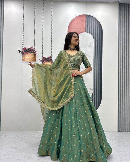 New Trendy Lehenga Choli With Heavy Embroidery | Perfect For Festive And Ethnic Wear - Rosepetals Luxe
