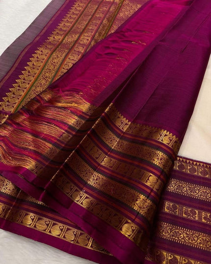 Premium Banarasi Soft Silk Saree | Classic Zari Weave | Bridal & Festive | With Blouse Piece - Rosepetals Luxe
