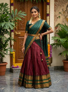Green & Maroon / M(38)