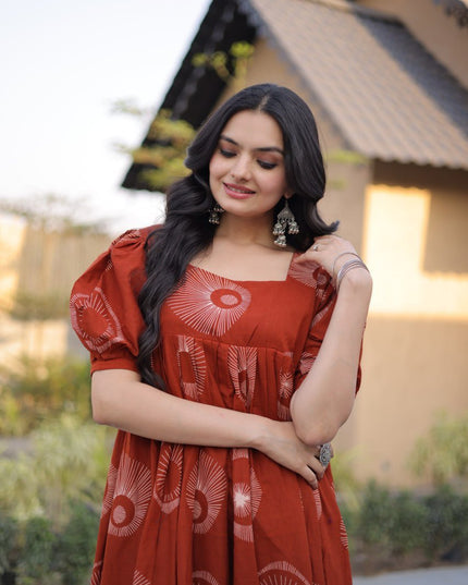 Premium Designer Readymade Cotton Kurti | Casual & Everyday Wear - Rosepetals Luxe