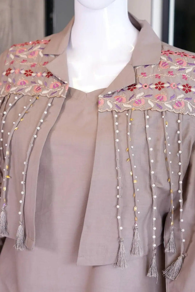 Premium Dhabu Cotton Kurti Palazzo Set For Women Festive Party Wear Ethnic Co Ord Set - Rosepetals Luxe