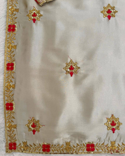 Premium Zapan Satin Silk Plazo Set | Elegant Ethnic Wear - Rosepetals Luxe