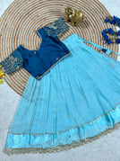 Sky Blue / 3-6 Months