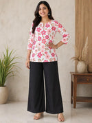 Pink Petal White / M