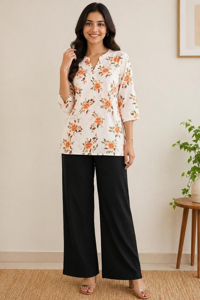 Rayon Digital Printed Cord Set | Perfect For Casual wear - Rosepetals Luxe
