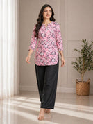 Soft Pink Floral / M