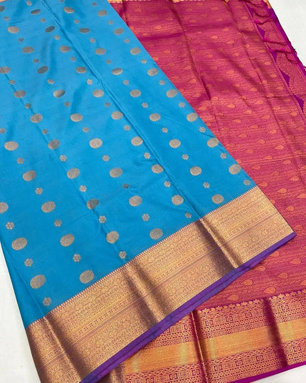 Soft Organic Saree | Cool-Feel Breathable Fabric | Light & Airy Drape - Rosepetals Luxe