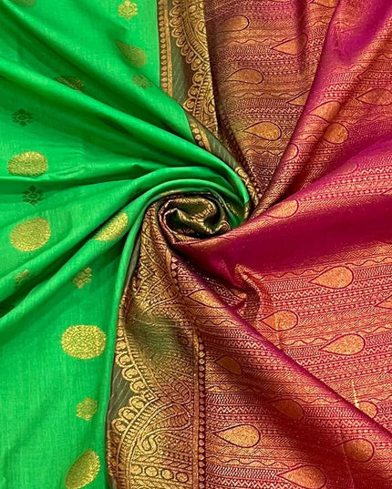 Soft Organic Saree | Cool-Feel Breathable Fabric | Light & Airy Drape - Rosepetals Luxe