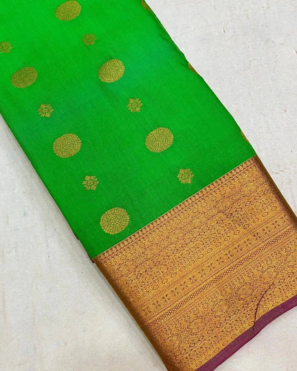 Soft Organic Saree | Cool-Feel Breathable Fabric | Light & Airy Drape - Rosepetals Luxe